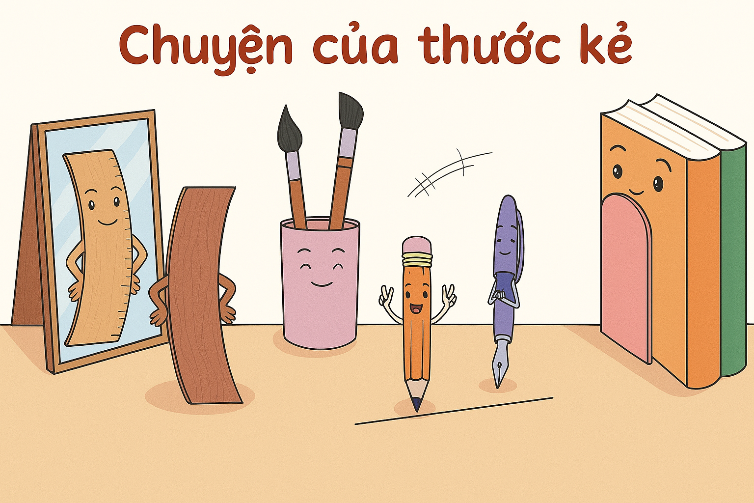 Nghe kể chuyện thiếu nhi - Chuyện của thước kẻ
