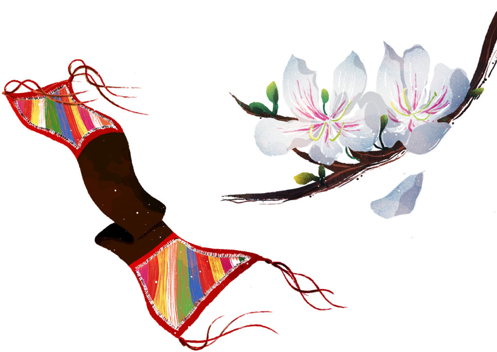 Sự tích hoa ban trắng