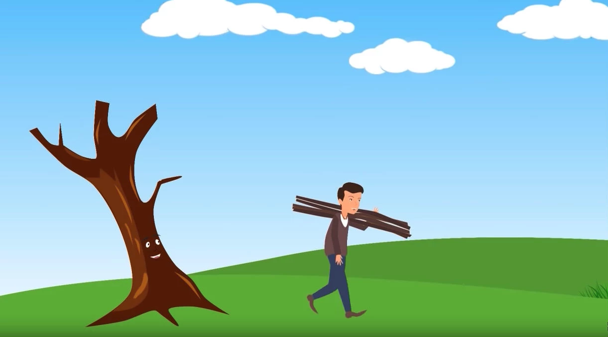 Người tiều phu và thần Hermes