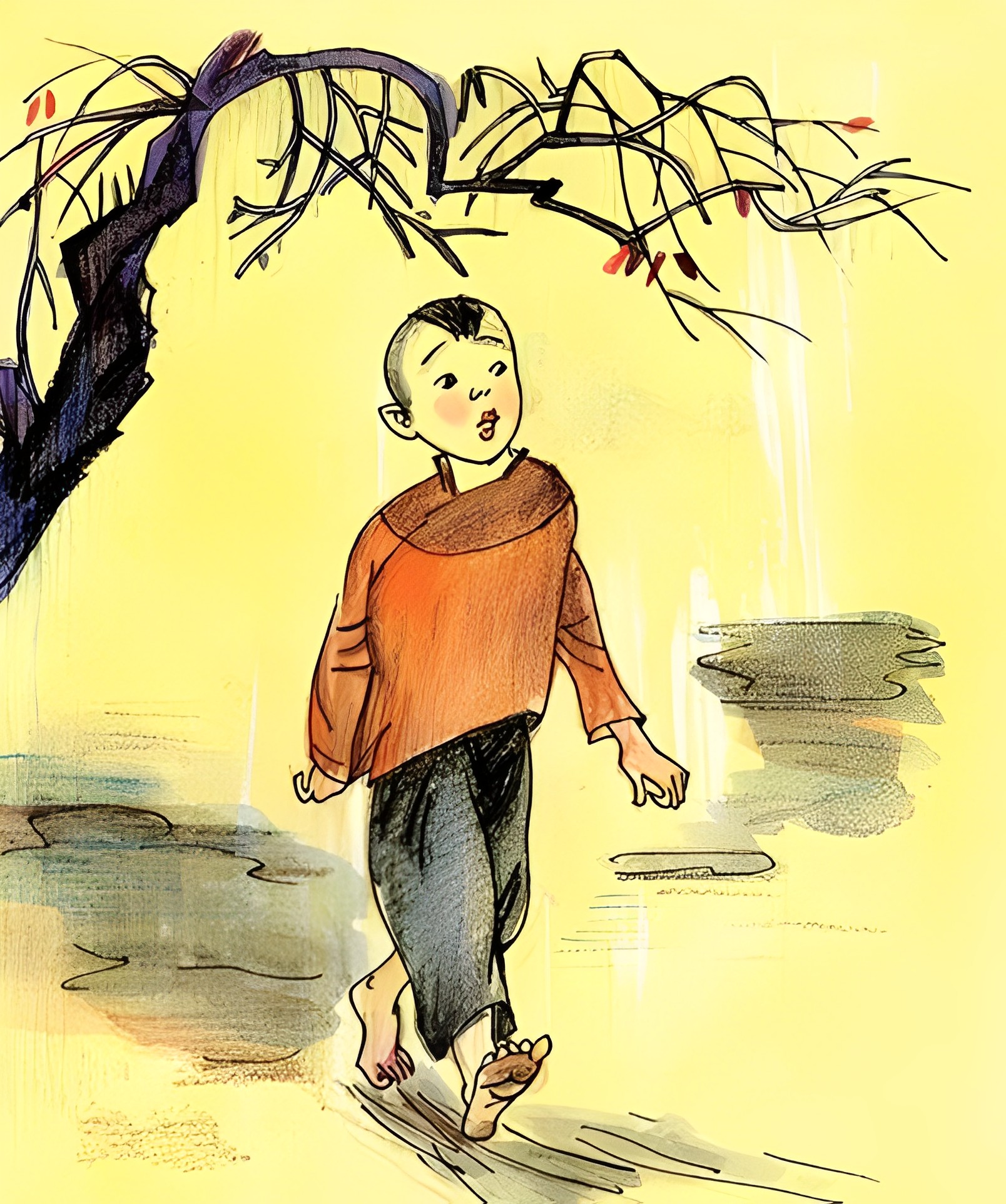 Nghe kể chuyện cổ tích - Thần biển và cậu bé mồi côi