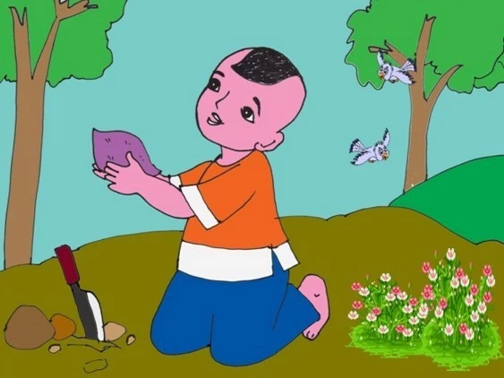 Nghe kể chuyện cổ tích - Sự tích củ mài