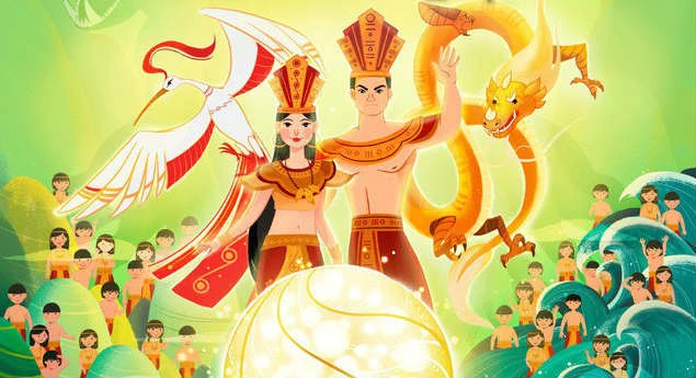 Nghe kể chuyện cổ tích - Sự tích con rồng cháu tiên