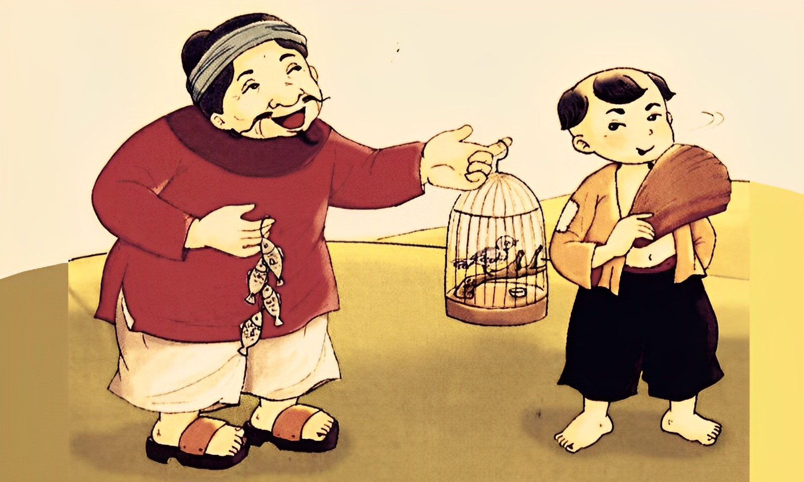 Thằng Bờm có cái quạt mo
