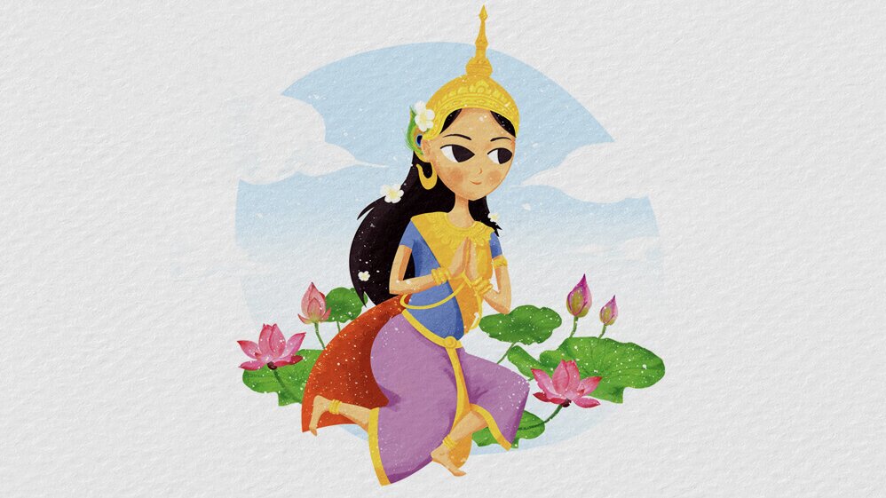 Sự tích điệu múa công nước lào