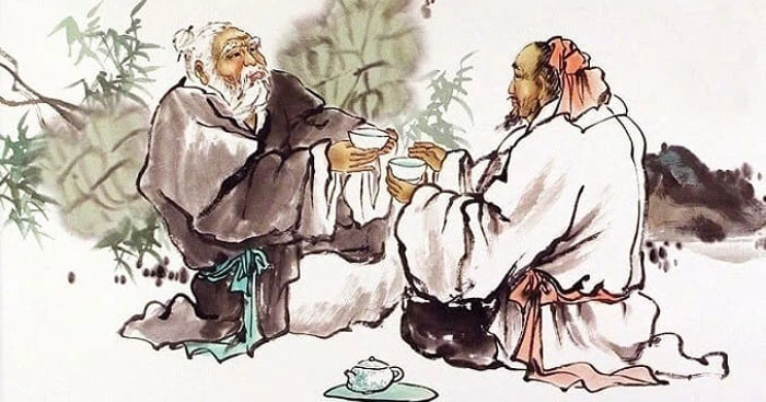 Tạ người cho hoa trà