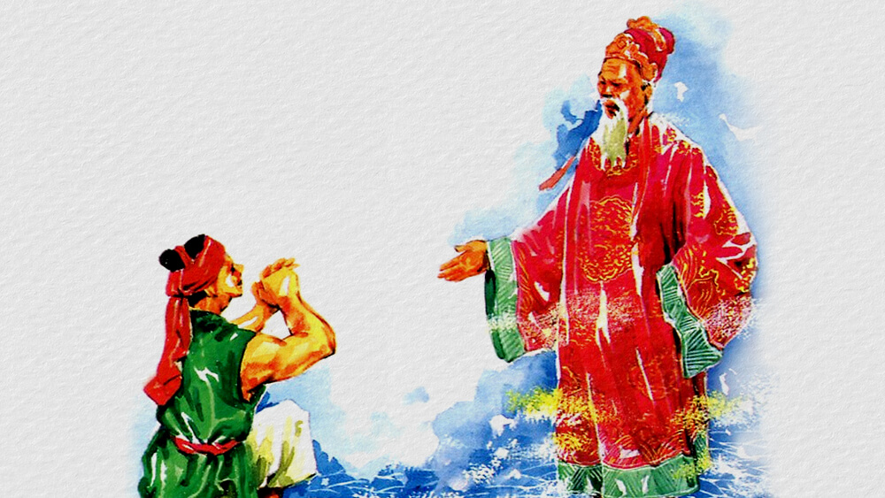 Người học trò nghèo và Ngọc hoàng