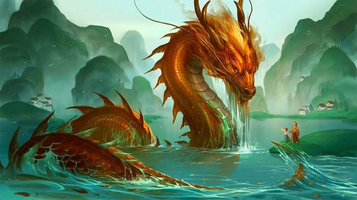 Con rồng ở truyền thuyết là loài động vật nào?