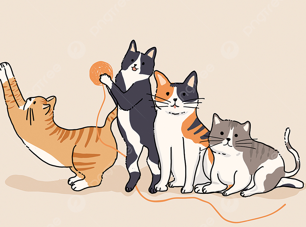 Chị Mèo nhận họ
