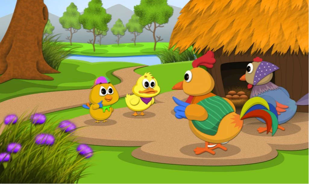Nghe kể chuyện cổ tích - Sự tích loài ngỗng