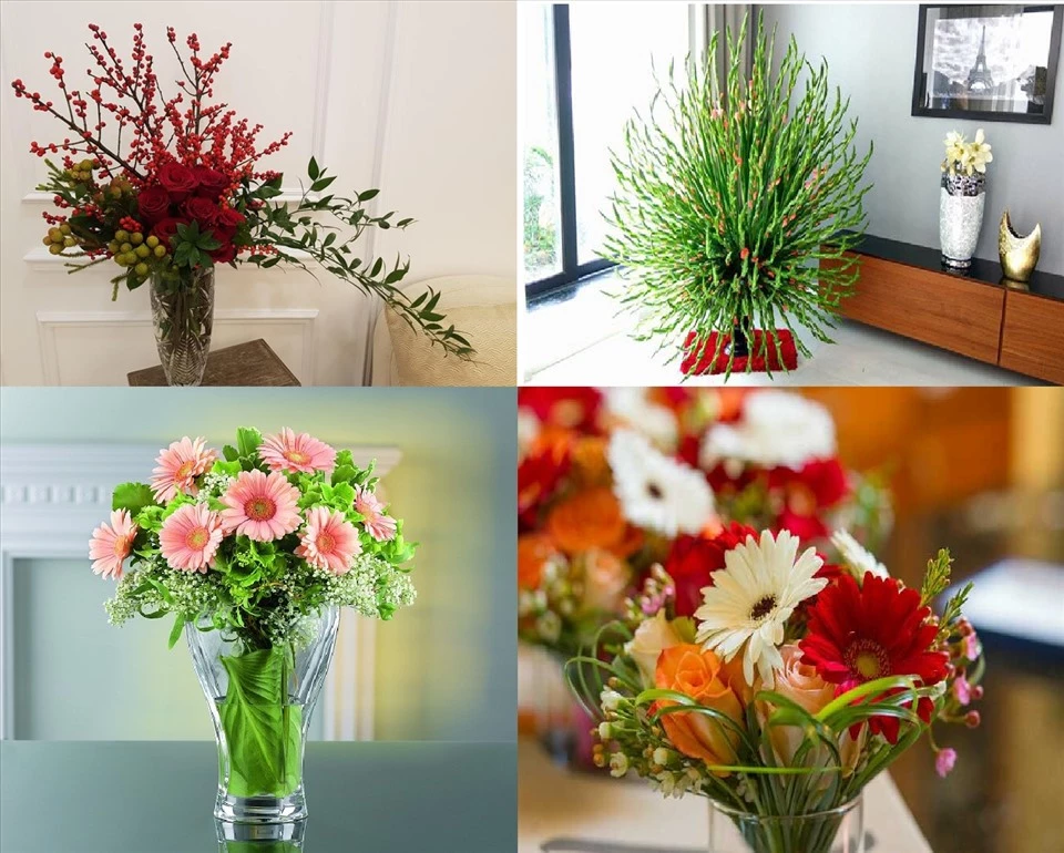 Làm thế nào để cho hoa cắm trong bình có thể tươi được lâu?