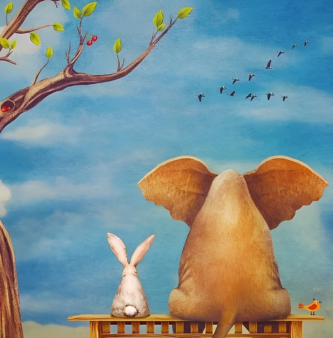 Nghe kể chuyện ngụ ngôn - Những con voi và mặt trăng