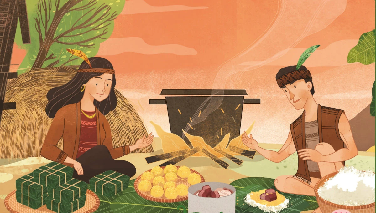 Sự Tích bánh chưng bánh dày