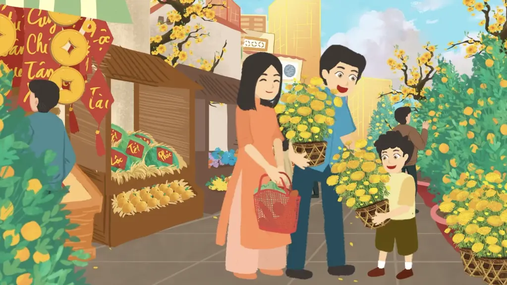 Sự tích hoa Vạn Thọ