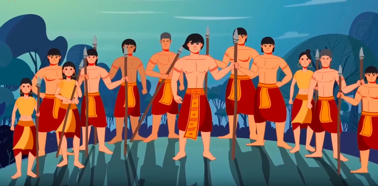 Chuyện tổ tiên mở nước