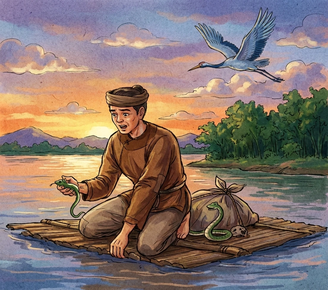 Cứu vật, vật trả ơn - Cứu nhân, nhân báo oán