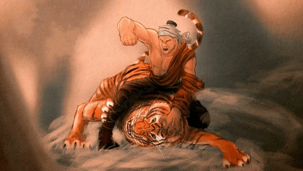 Phùng Hưng đánh hổ