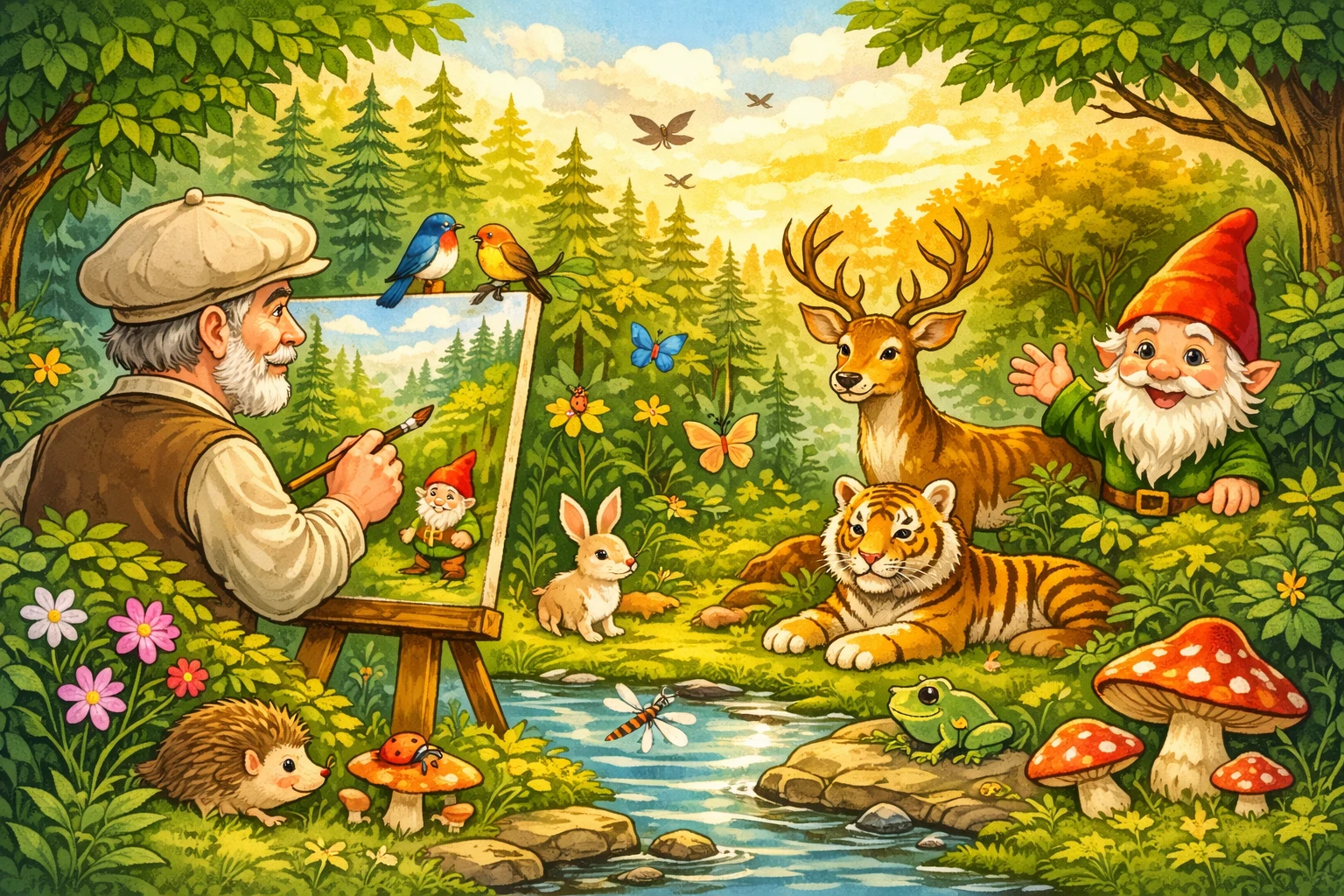 Nghe kể chuyện thiếu nhi - Truyện kể về rừng