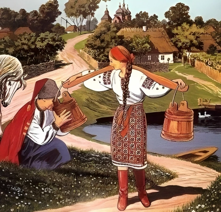 Chị gái Alenushka và em trai Ivanushka