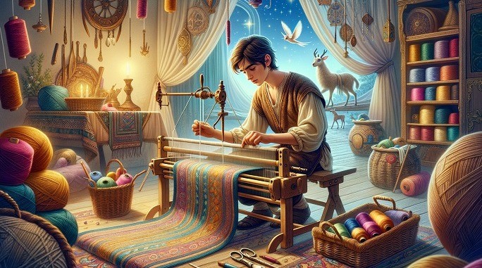 Nghe kể chuyện cổ tích - Người thợ dệt thảm